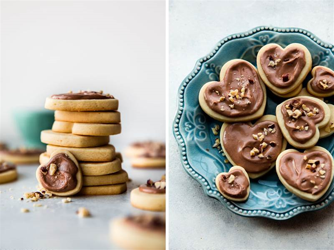 cream cheese bickies with nutella glaze cream cheese bickies with nutella glaze