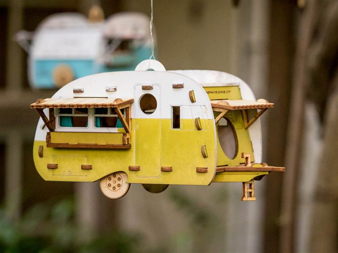 retro birdhouse camper kit retro birdhouse camper kit
