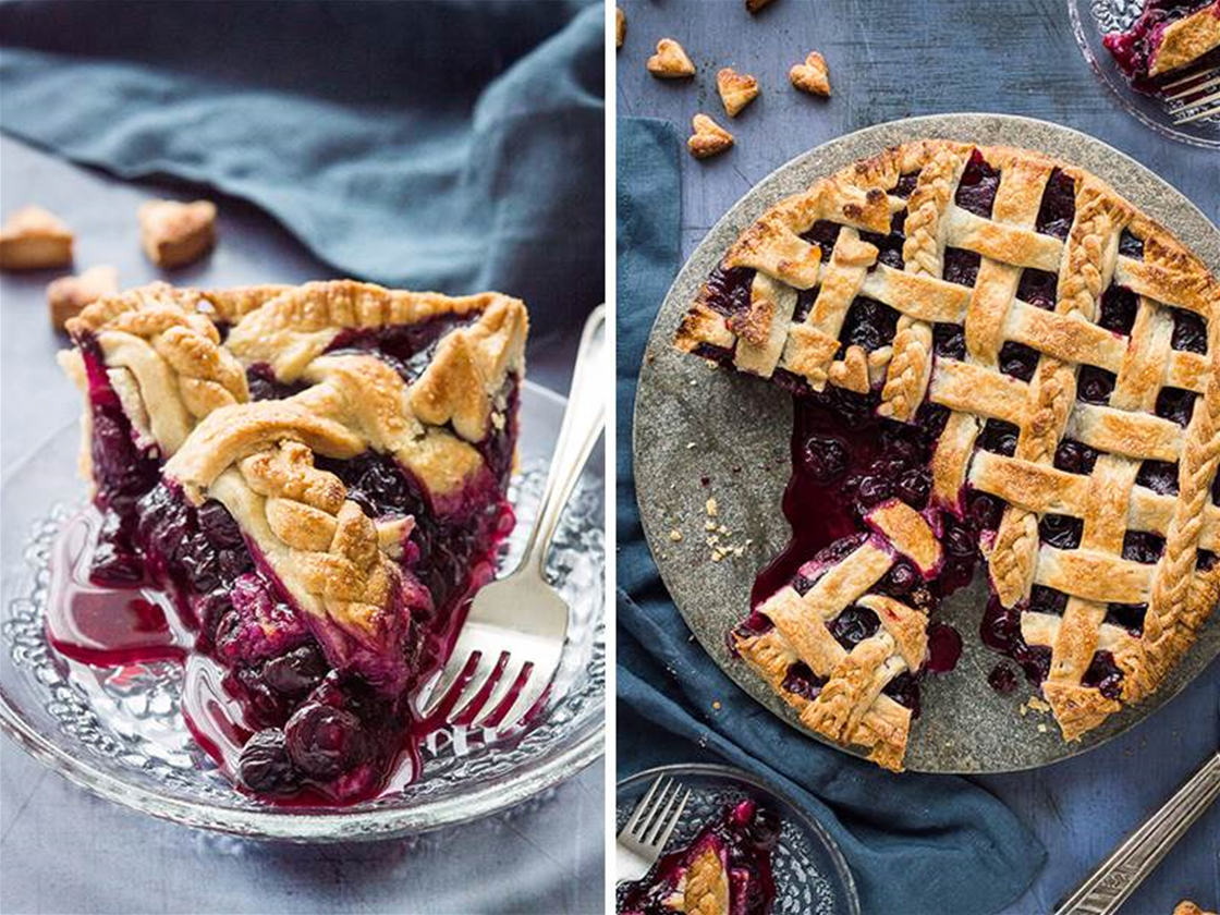 blueberry pie with coconut oil crust blueberry pie with coconut oil crust