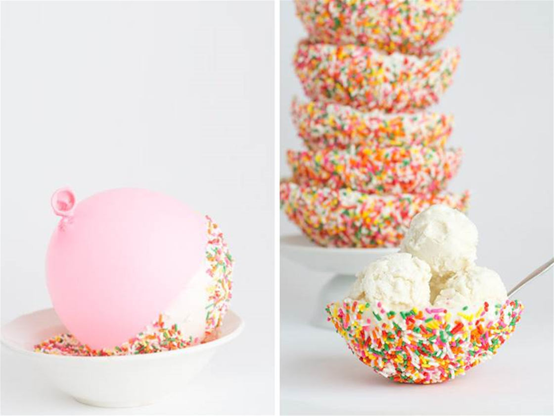 diy edible sprinkles bowl diy edible sprinkles bowl