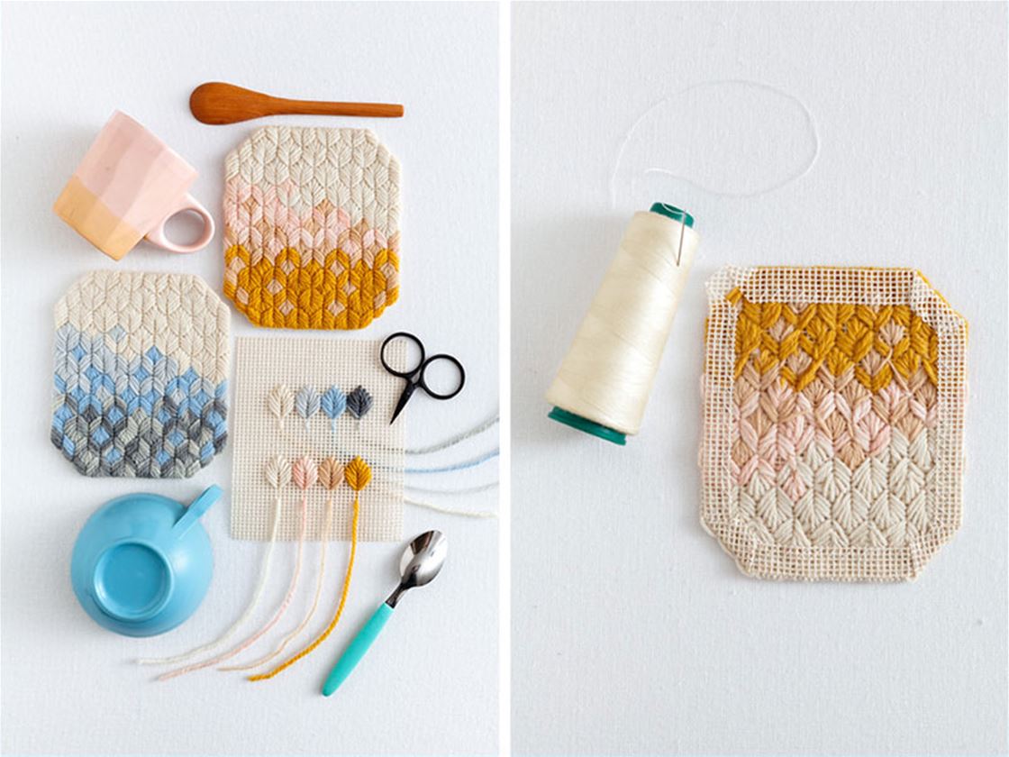 learn the leaf stitch learn the leaf stitch