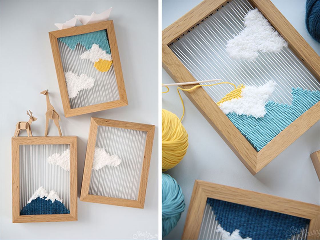 diy woven landscape diy woven landscape