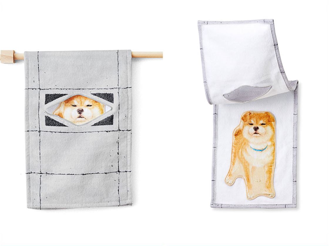 shiba inu hand towels shiba inu hand towels