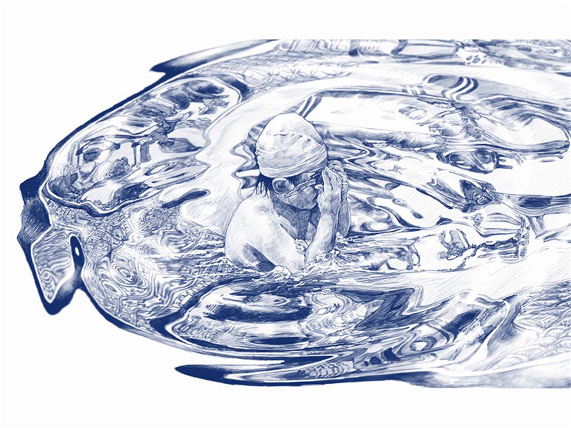 ceramic swimmers ceramic swimmers
