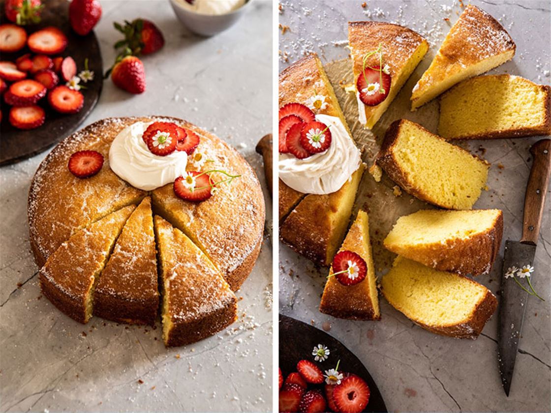 strawberry chamomile and olive oil cake strawberry chamomile and olive oil cake