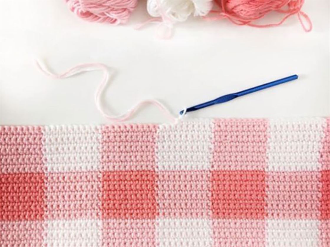learn the gingham crochet stitch learn the gingham crochet stitch