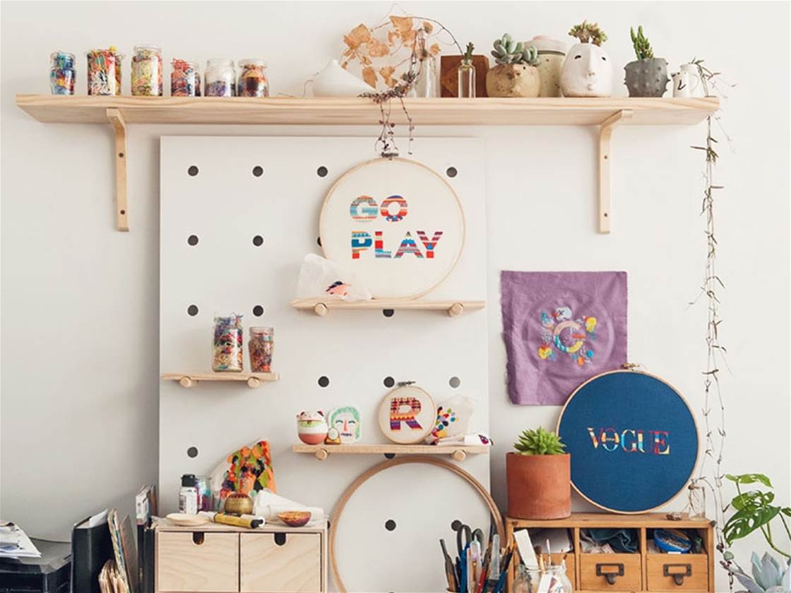 simple ways to spruce up your creative space