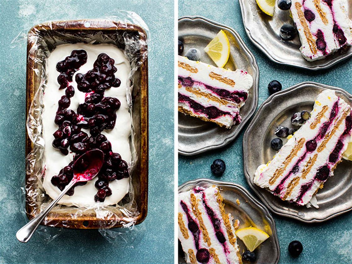 blueberry and lemon icebox cake blueberry and lemon icebox cake