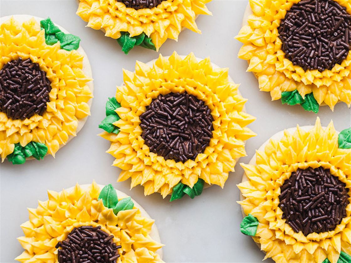 sunflower cookies sunflower cookies
