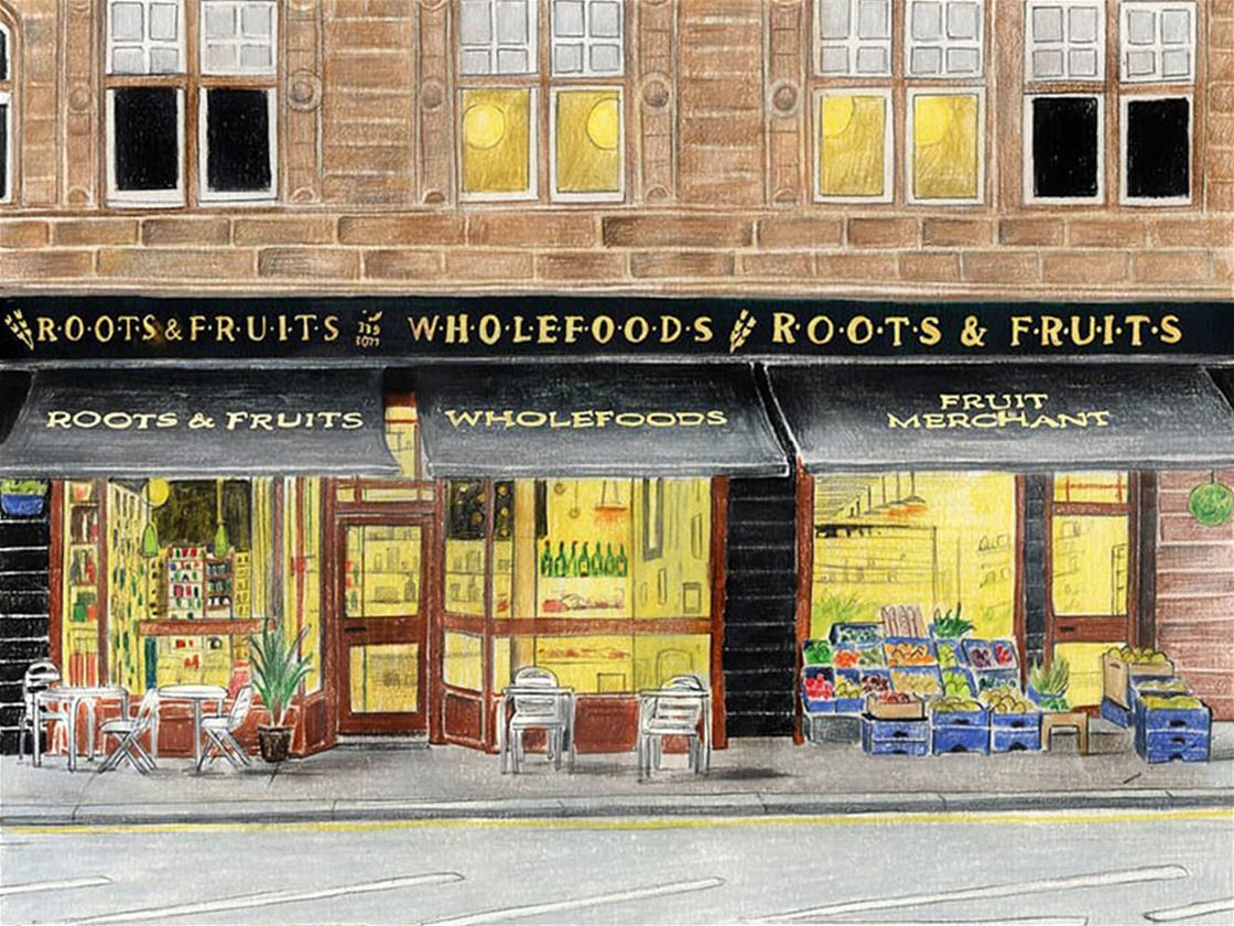 illustrated shop fronts illustrated shop fronts