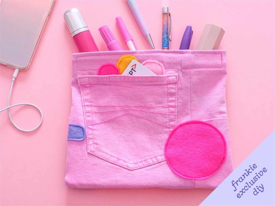 frankie exclusive diy: denim pencil case frankie exclusive diy: denim pencil case