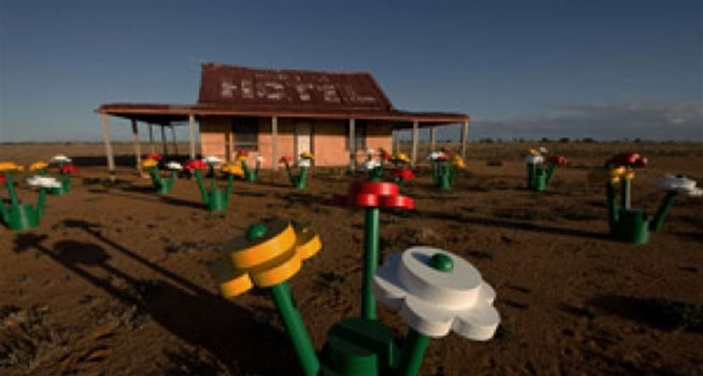 A LEGO forest in the desert - what? A LEGO forest in the desert - what?