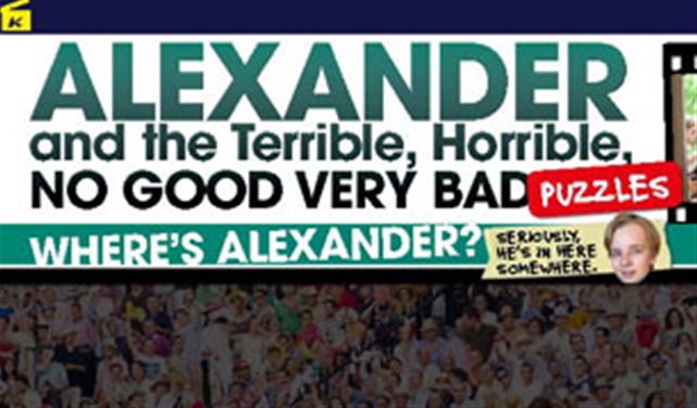 Alexander and the Terrible Puzzles Answers Alexander and the Terrible Puzzles Answers