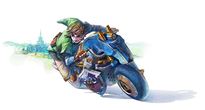 Link's New Mario Kart 8 Vehicle Link's New Mario Kart 8 Vehicle
