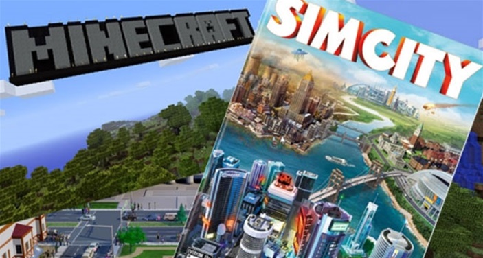 SimCity vs Minecraft SimCity vs Minecraft