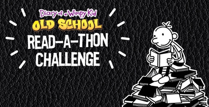 The Diary of a Wimpy Kid READ-A-THON Challenge The Diary of a Wimpy Kid READ-A-THON Challenge