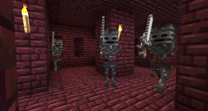 Minecraft: Mobs In The Nether Minecraft: Mobs In The Nether