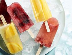 Strawberry Popsicles