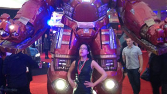 Claire went to The Avengers: Age of Ultron premiere!