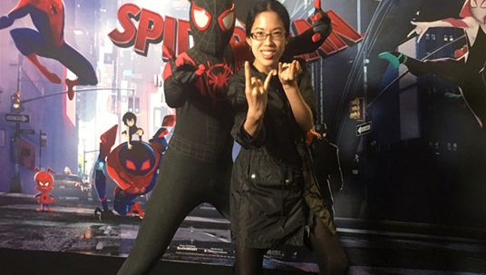 I saw Spider-Man: Into the Spider-Verse!