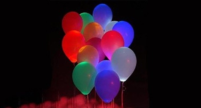 DIY: Glowing Party Balloons!