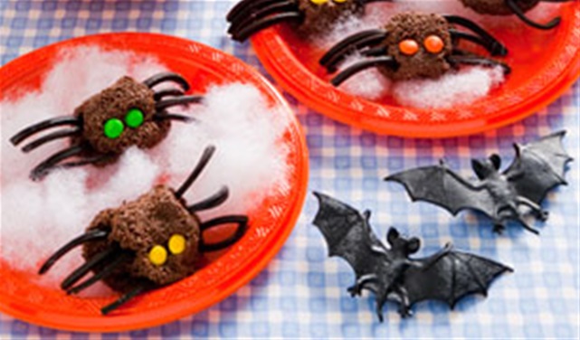 Halloween Spider Truffles Recipe