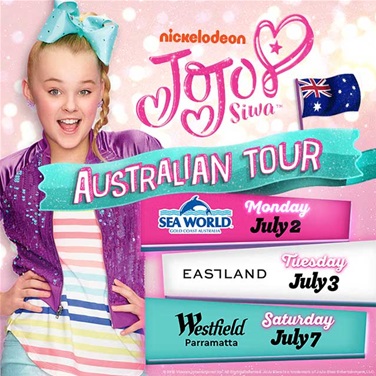 JoJo Siwa Australian Tour JoJo Siwa Australian Tour