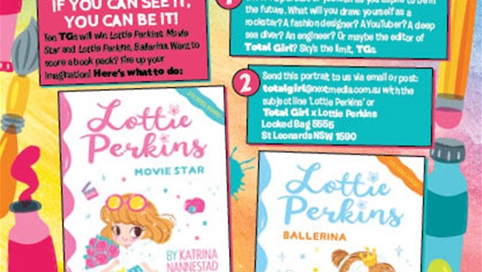 The perks of entering the Lottie Perkins comp