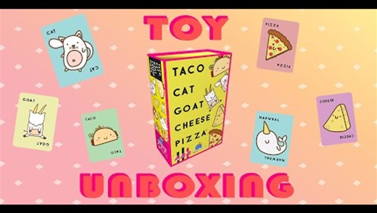 TACO CAT GOAT CHEESE PIZZA UNBOXING!