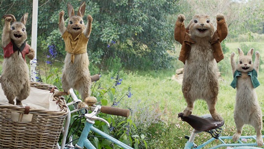 Watch the ca-ute Peter Rabbit trailer!