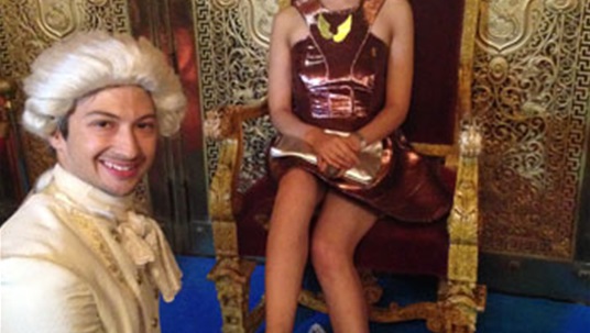 Claire went to the Cinderella premiere!