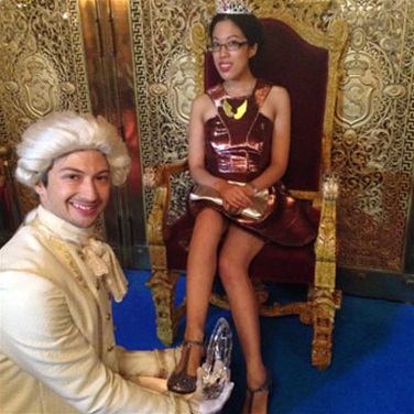 Claire went to the Cinderella premiere! Claire went to the Cinderella premiere!