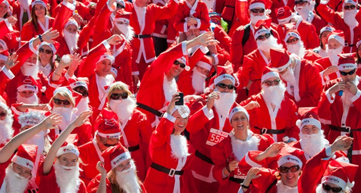 Sydney Santa Fun Run! Sydney Santa Fun Run!