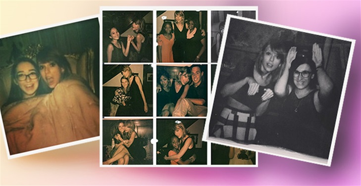 Taylor Parties With Fans