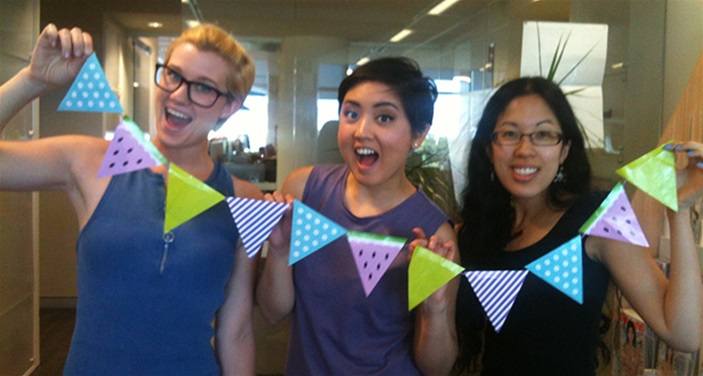 Bunting Party at TGHQ Bunting Party at TGHQ