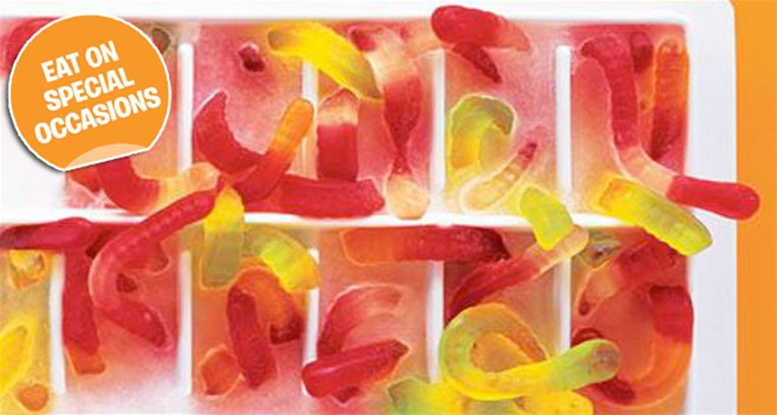 Lolly Ice-Cubes! Lolly Ice-Cubes!