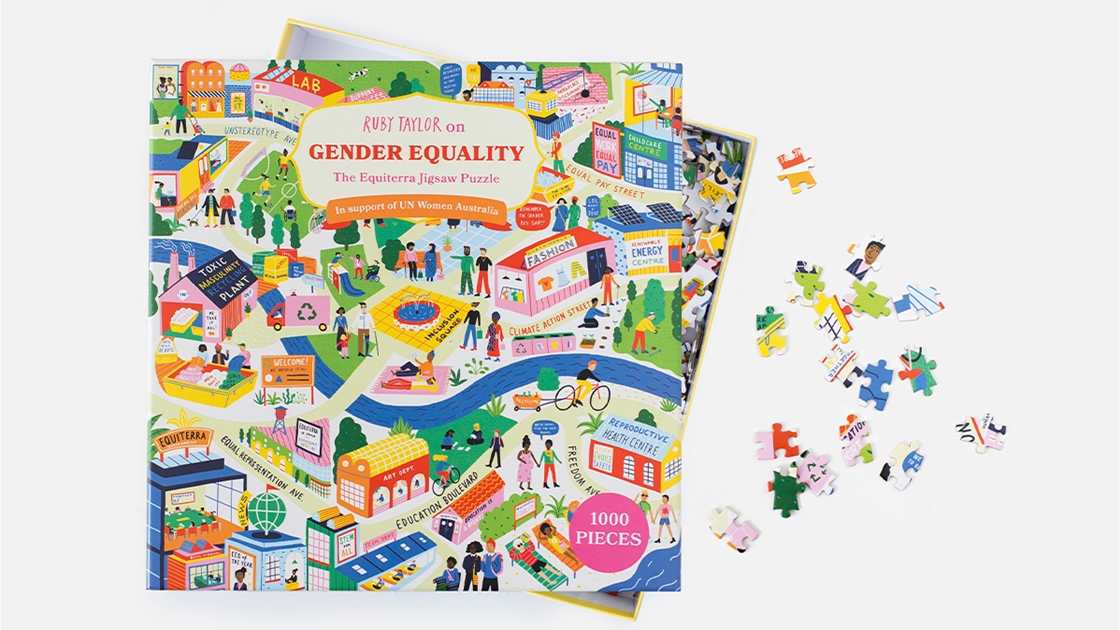 gender equality puzzle • frankie magazine • australian