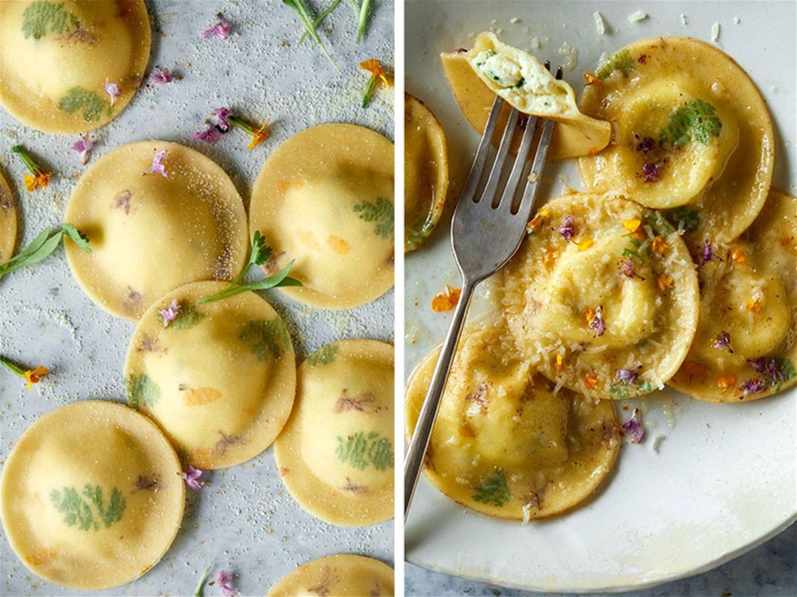 floral ravioli • food • frankie magazine • frankie magazine ...