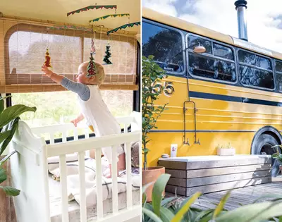 homebodies: emma b&#228;cklund lives in a converted school bus