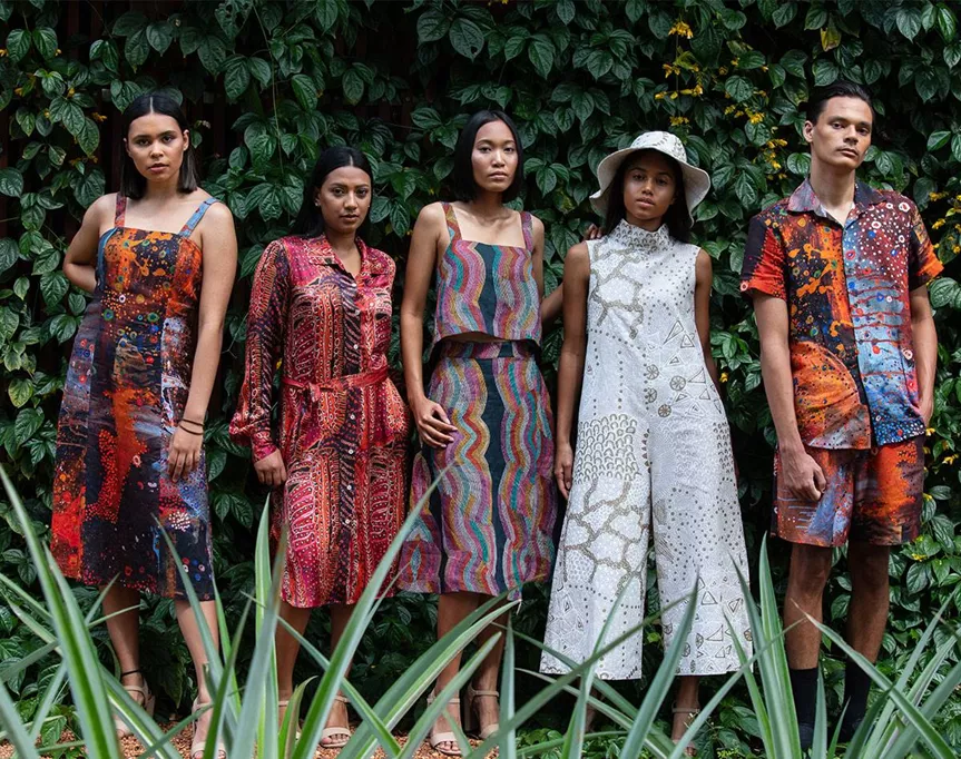 see indigenous fashion and textiles on the telly