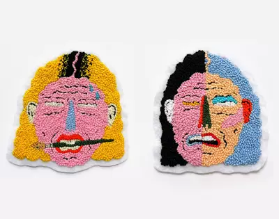 patricia larocque's embroidered patches
