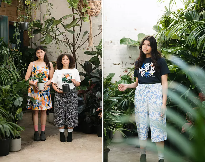 cassie byrnes is the first local artist to collab with uniqlo and we're obsessed