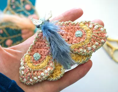craft your own crocheted moths
