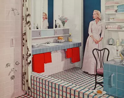 flip through the pages of mid-century tile catalogues