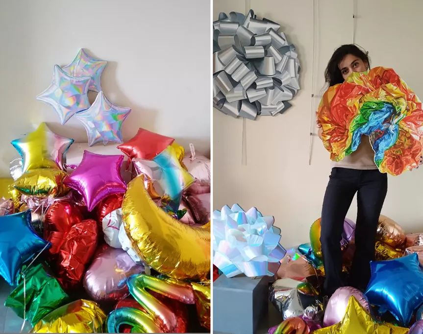 mónica ajenjo’s hyper-realistic paintings remind us of the joy of parties