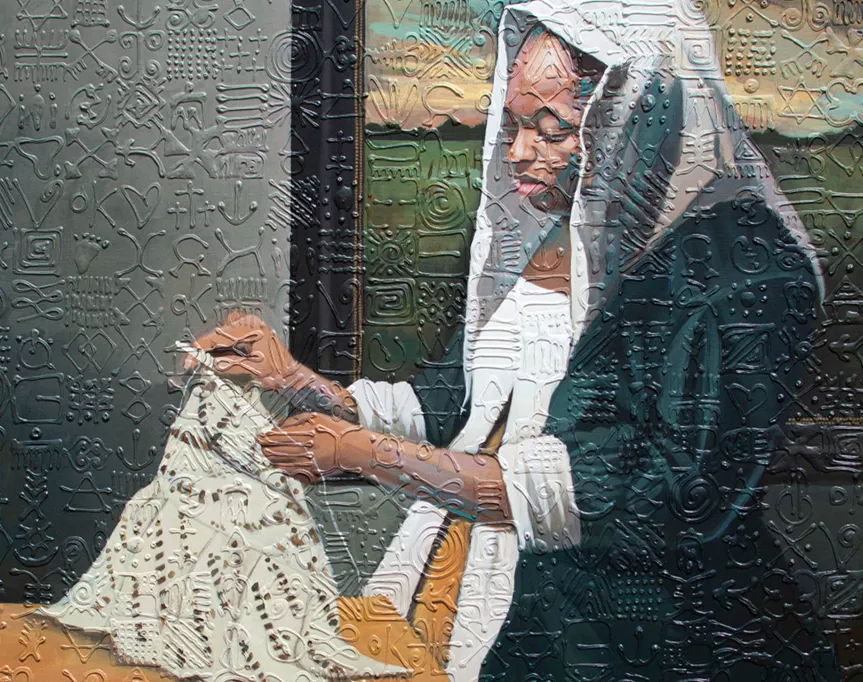 awodiya toluwani’s scarred art explores the dark legacy of colonialism