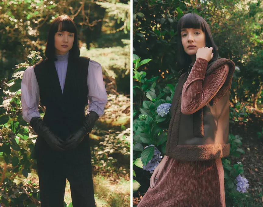 take a gander at leonard st.'s swish winter wares
