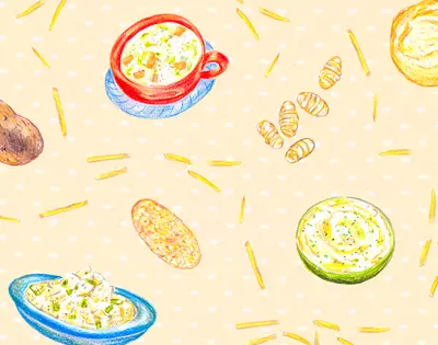 download this potato-themed phone wallpaper