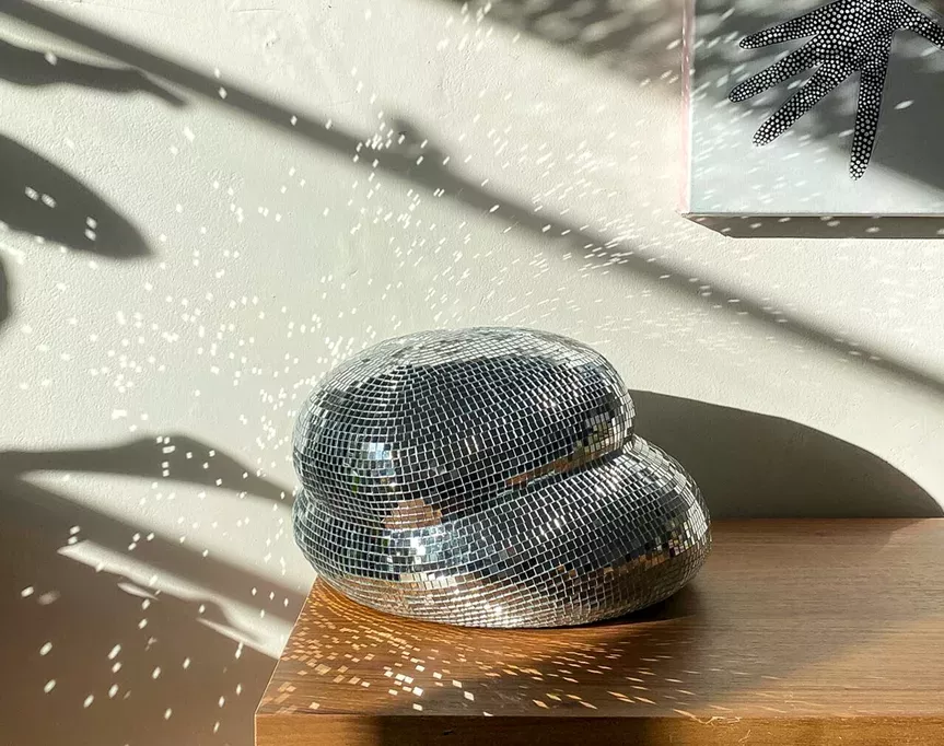 madio studio's melted disco balls