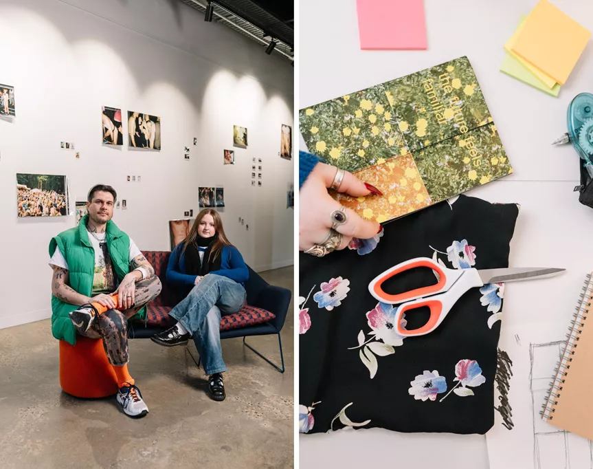 a new exhibition and the importance of mentorship in the art world